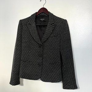 Giorgio Armani Spring Fitted Blazer Jacket (Black Label)